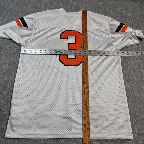 VINTAGE Oklahoma State Cowboys Nike Jersey Boys Size XL (20) White Orange - Picture 6 of 14